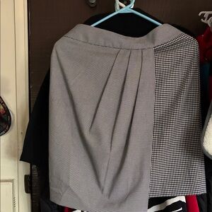 Calvin Klein Black and White Pencil Skirt